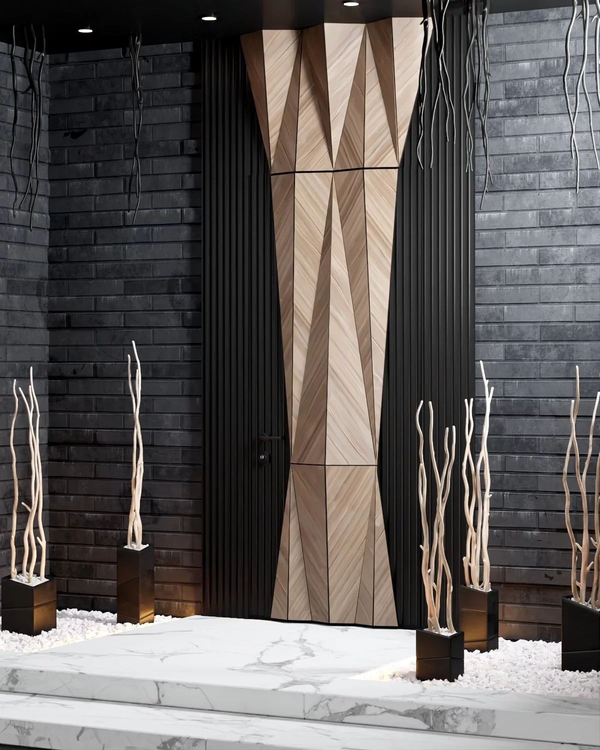 Bespoke wooden door manufacturers in Gurgaon — custom carved teak design